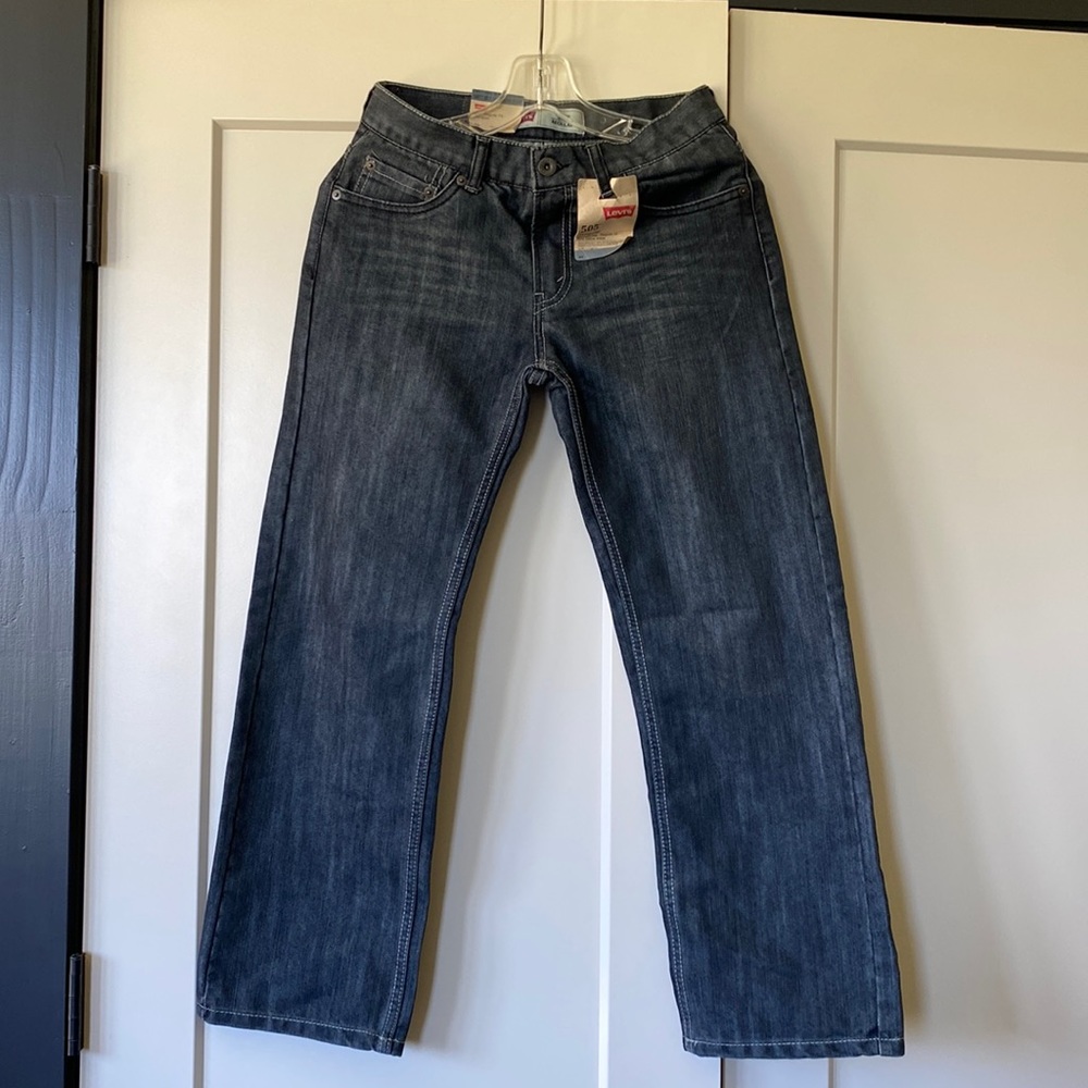 Levi’s Jeans 14 Boys Straight Fit NWT Blue Jeans